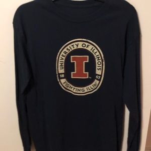 Uni of Illinois long sleeve shirt